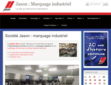 Tablet Screenshot of jason-printing.com